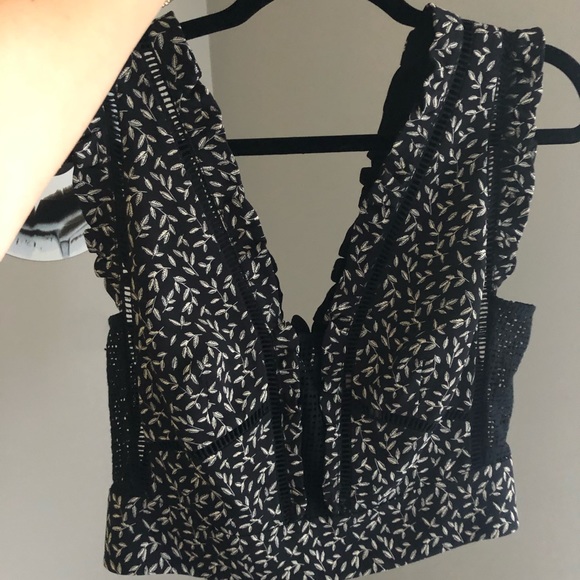 Rebecca Taylor Tops - Rebecca Taylor floral crop top